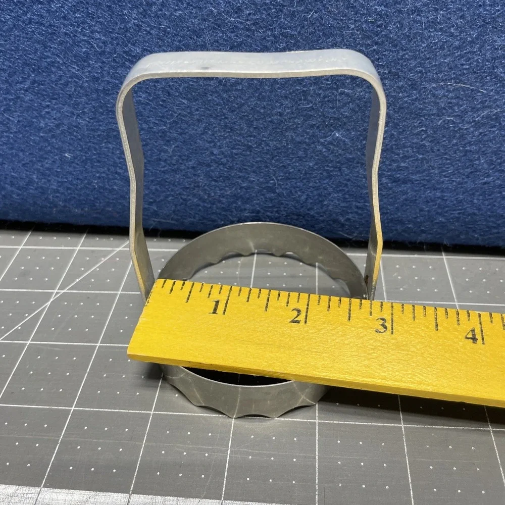 Biscuit‎ Cutter Serrated Edge Chopper Kwik-Kut MFG Co Mohawk NY